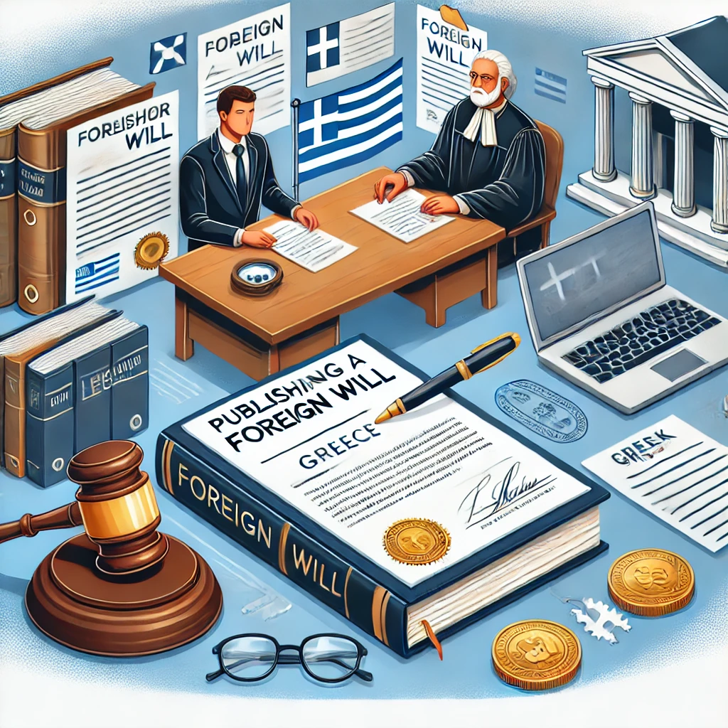 Δημοσίευση αλλοδαπής διαθήκης στην Ελλάδα
