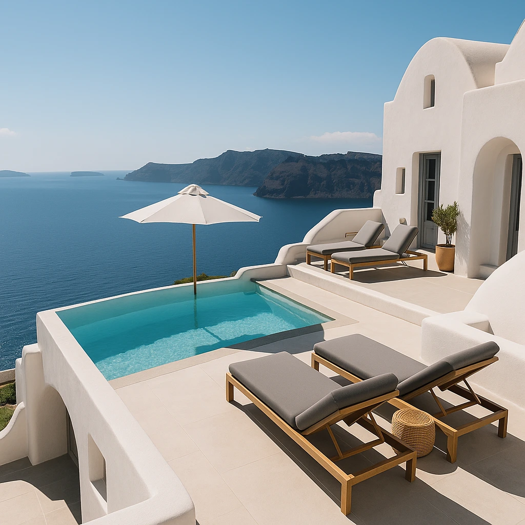 How to Find the Best Luxury Villa in Santorini: Complete Guide